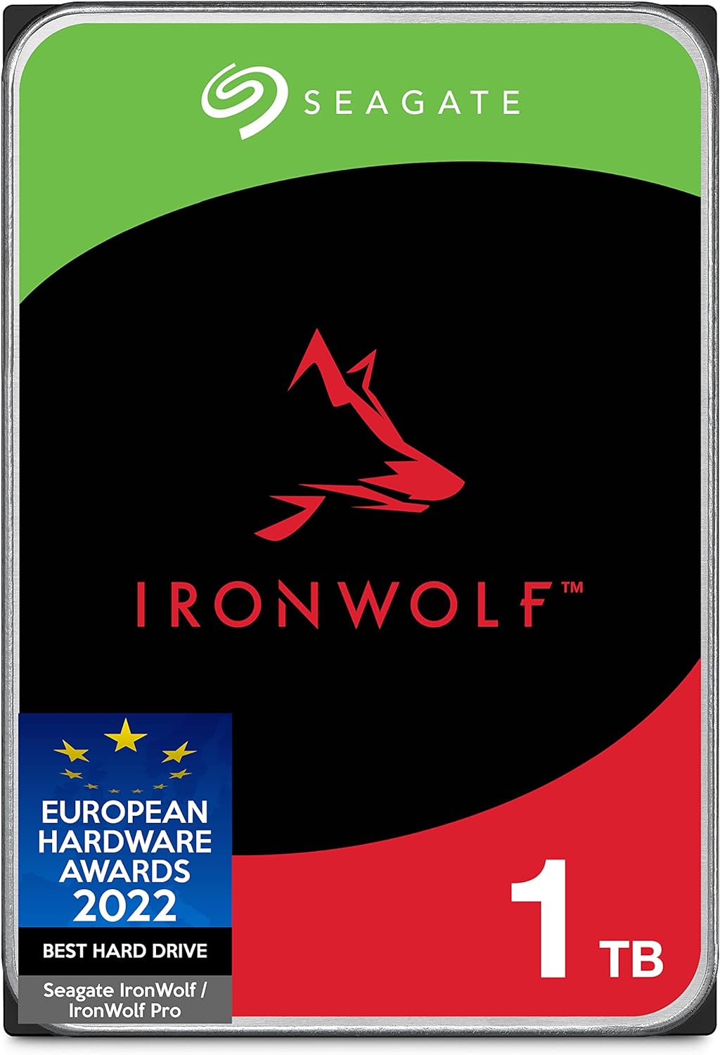 Seagate IronWolf, 4TB, NAS, Internal Hard Drive, CMR, 3.5 Inch, SATA, 6GB/s, 5,400 RPM, 256MB Cache, for RAID Network Attached Storage, 3 year Rescue Services, FFP (ST4000VNZ06) - Amazing Gadgets Outlet