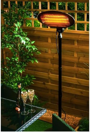 SENTIK® Patio Heater 2KW Free Standing Garden Heater Outdoor with Adjustable Height, 3 Power Settings, Tilting up - down Head, Instant Warmth, and Waterproof Design (Free Standing)   Import  Single ASIN  Import  Multiple ASIN ×Product customization - Amazing Gadgets Outlet