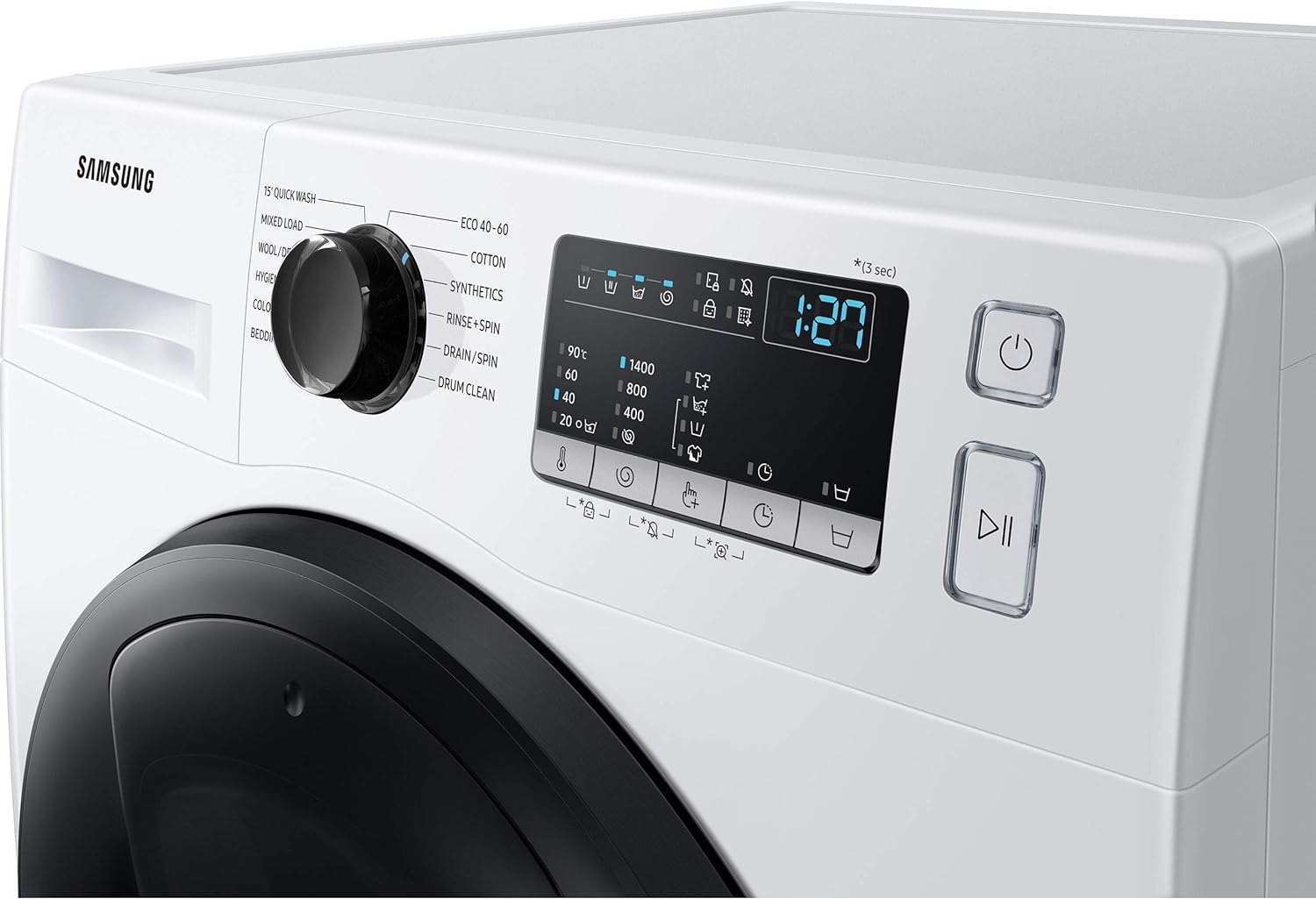 Series 5 ecobubble 9kg 1400rpm Freestanding Washing Machine - White - Amazing Gadgets Outlet