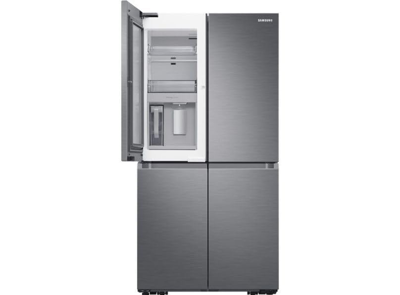 Series 9 French Style Fridge Freezer with Beverage Center™ in Matte Stainless - Amazing Gadgets Outlet