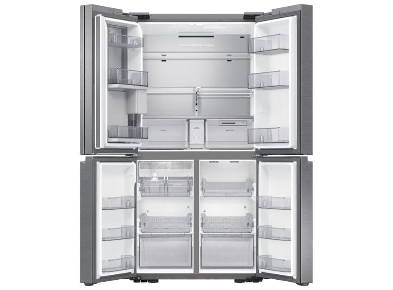 Series 9 French Style Fridge Freezer with Beverage Center™ in Matte Stainless - Amazing Gadgets Outlet