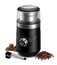 SHARDOR Electric Coffee Grinder with Safe and Durable 304 Stainless Steel Blades,Fast Grinding for Coffee Beans, Dried Spice, Nuts, Herbs with Cleaning Brush - Amazing Gadgets Outlet