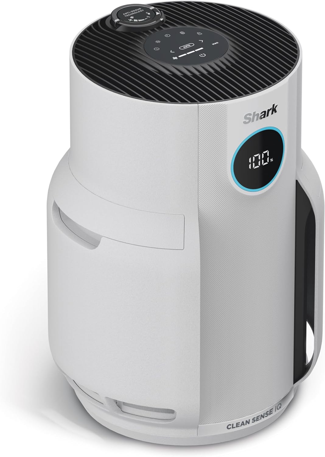 Shark NeverChange5 Air Purifier MAX for Home, Large Room Coverage 130sqm, 5 - Year HEPA Filter Traps 99.97% of Allergens including Dust, Pollen, Pet Dander, Auto Mode, Quiet, LED Display, White HP300UK - Amazing Gadgets Outlet