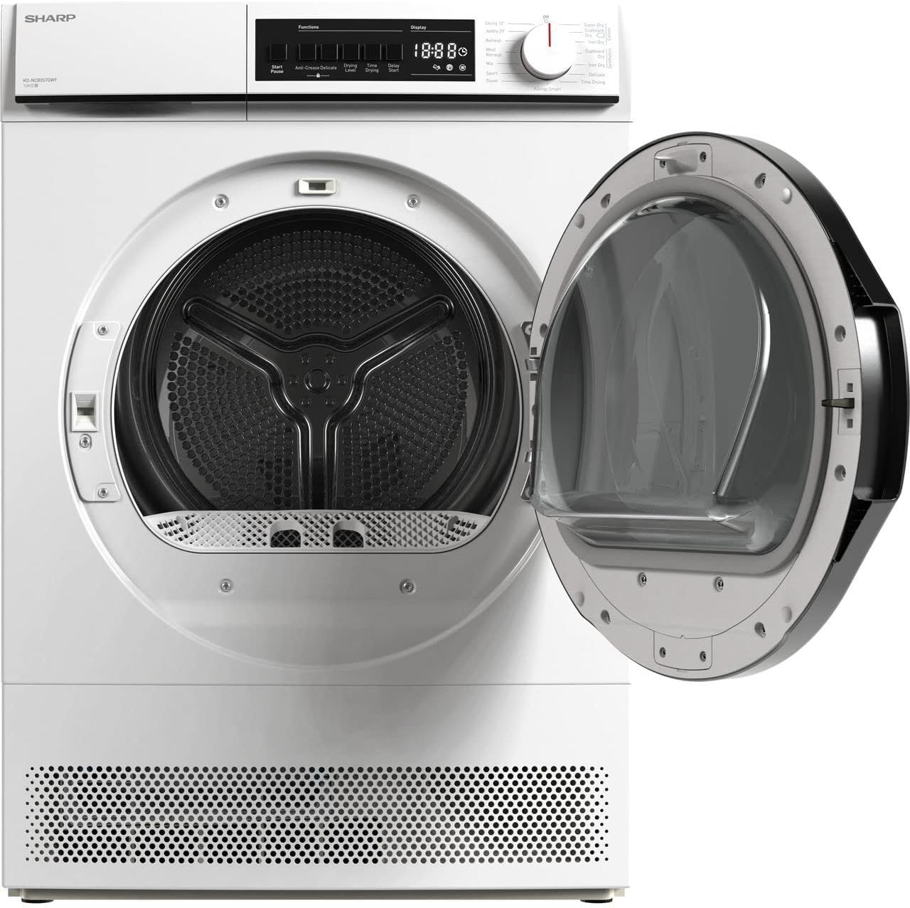Sharp KD - NCB0S7GW9 10Kg Condenser Tumble Dryer - White - B Rated - Amazing Gadgets Outlet