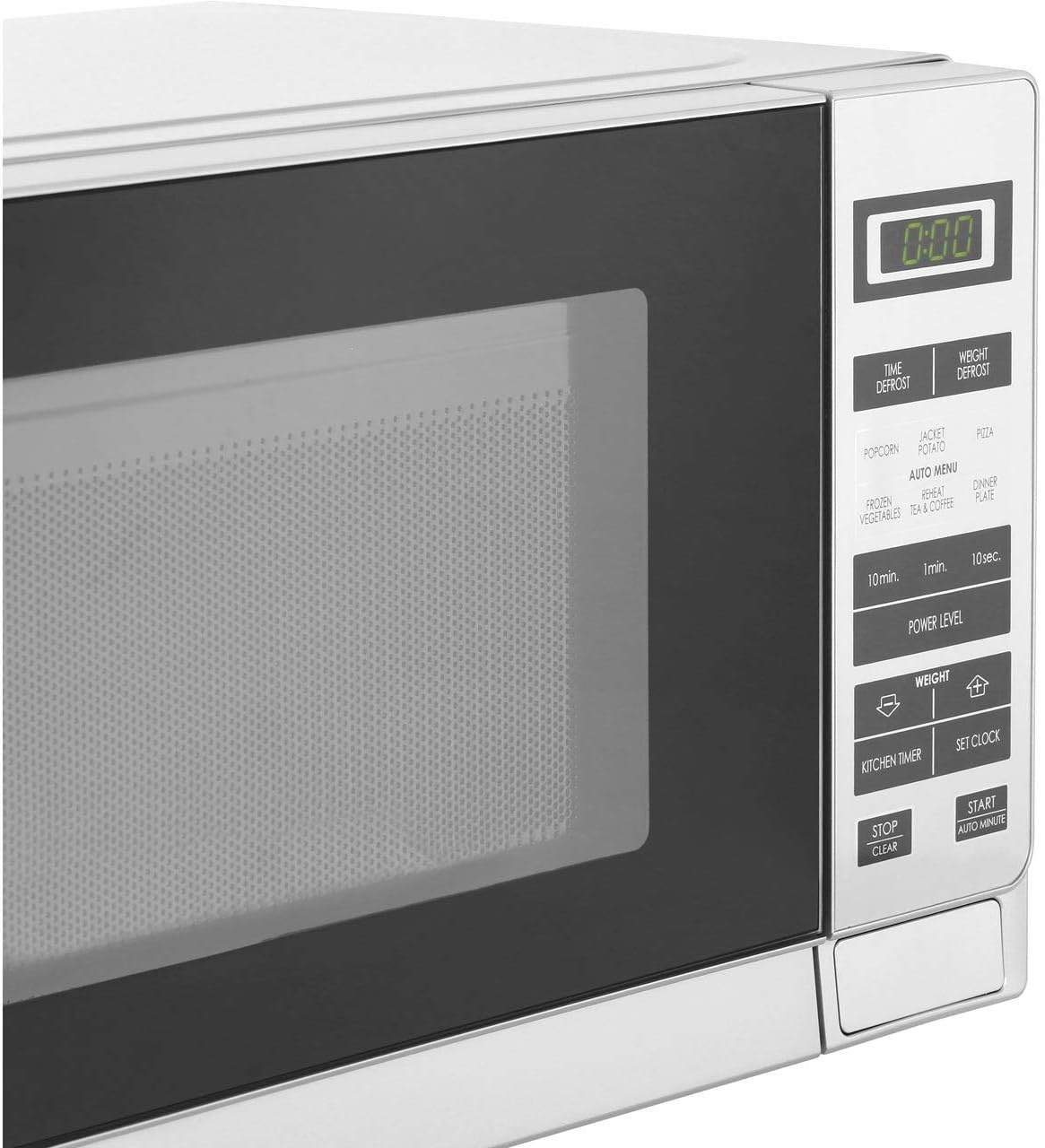 Sharp R220SLM Standard Microwave Oven - Silver - Amazing Gadgets Outlet