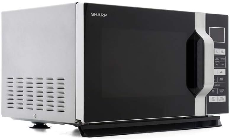 Sharp R360SLM Silver Microwave 900W 23L - Amazing Gadgets Outlet