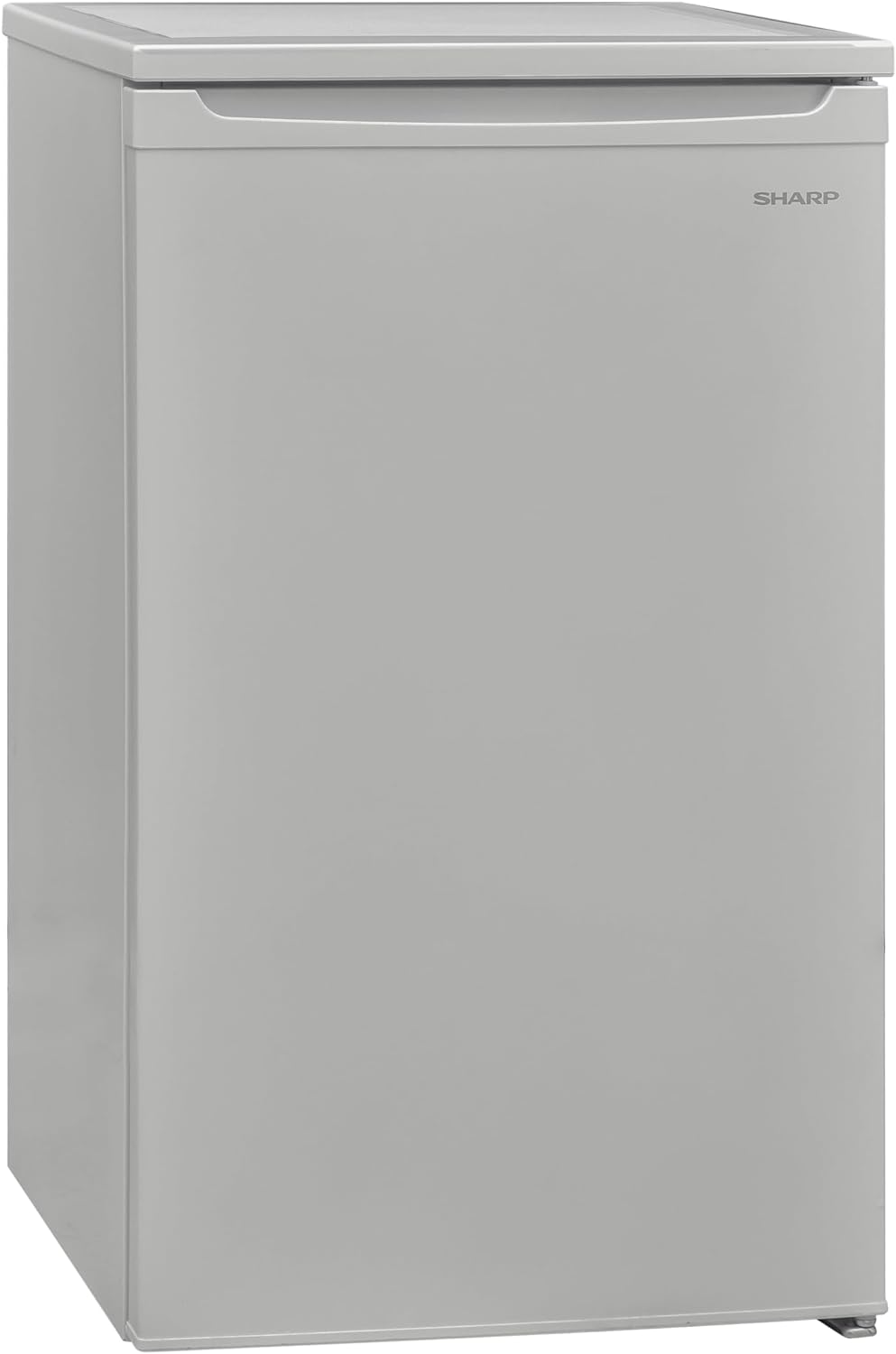 Sharp SJ - UF088M4S - EN, 48 cm, Freestanding, Under Counter Fridge, Freezer compartment, Auto Fridge Defrost, Reversible Doors, Silver Colour - Amazing Gadgets Outlet