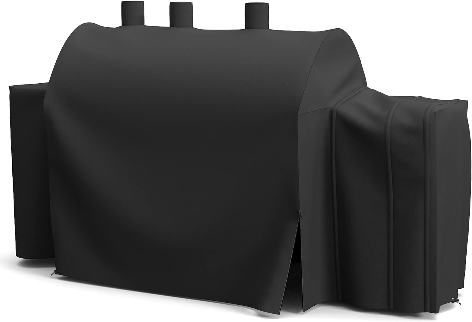 SHINESTAR 8080 Grill Cover for Char - Griller Dual Fuel Charcoal Grill, Fits Models: 5050, 5650, 93560. Heavy Duty Waterproof Smoker Cover, Special Zipper Design - Amazing Gadgets Outlet