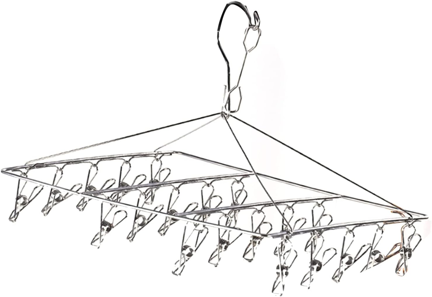 Shipenophy Hangers for Hanging Laundry, for Hanging Underwear, Reasonable Clearance for Towels (Square) - Amazing Gadgets Outlet