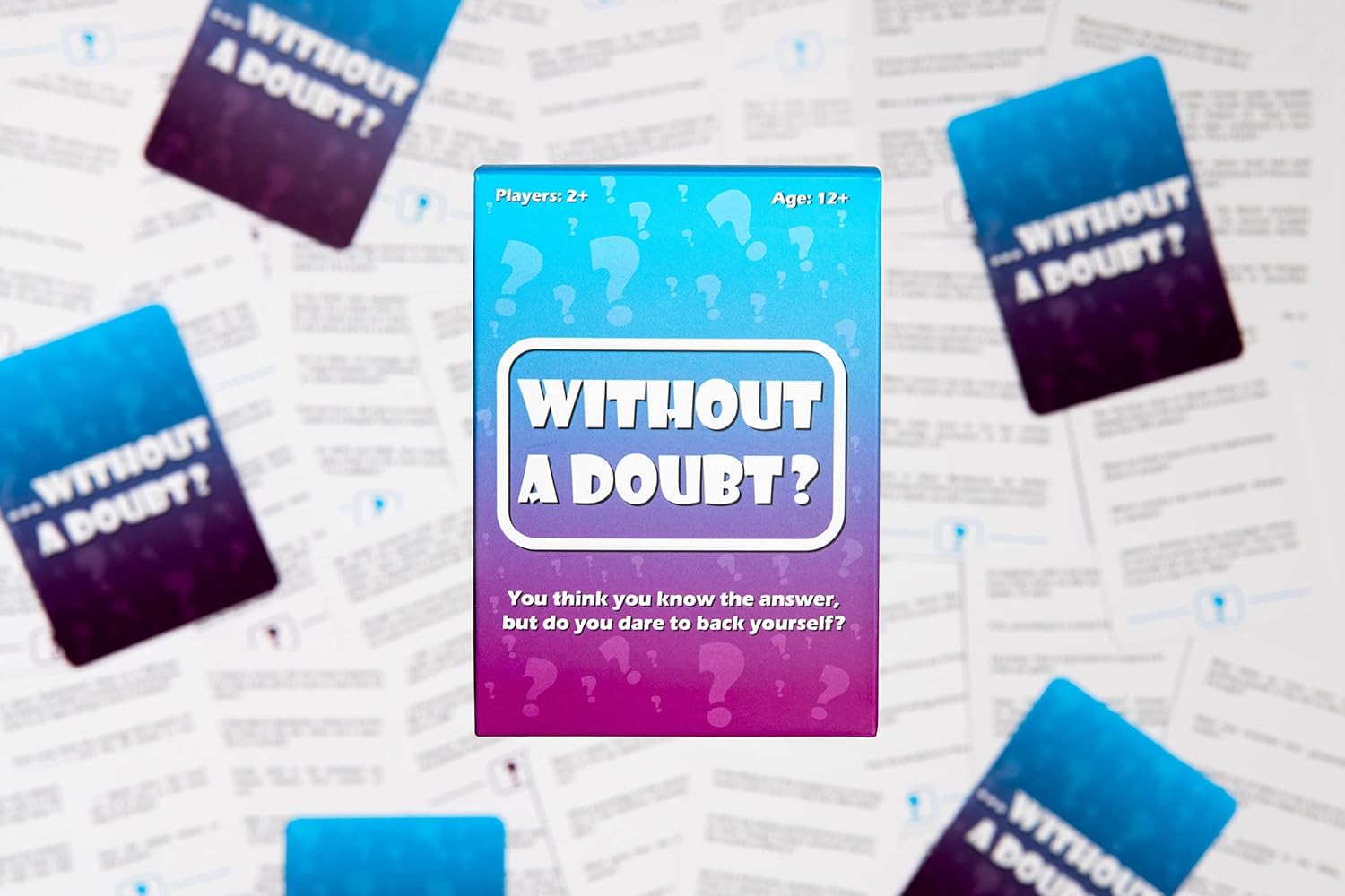 Shot in the Dark Without a Doubt? A hilarious quiz game of ridiculous questions, guesswork and family fun | 2+ players | Adults & Kids - Amazing Gadgets Outlet