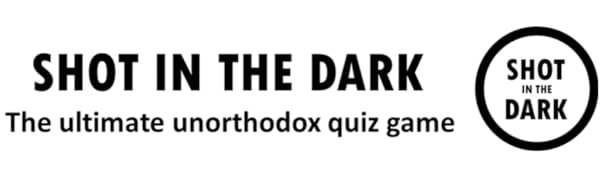 Shot in the Dark Without a Doubt? A hilarious quiz game of ridiculous questions, guesswork and family fun | 2+ players | Adults & Kids - Amazing Gadgets Outlet