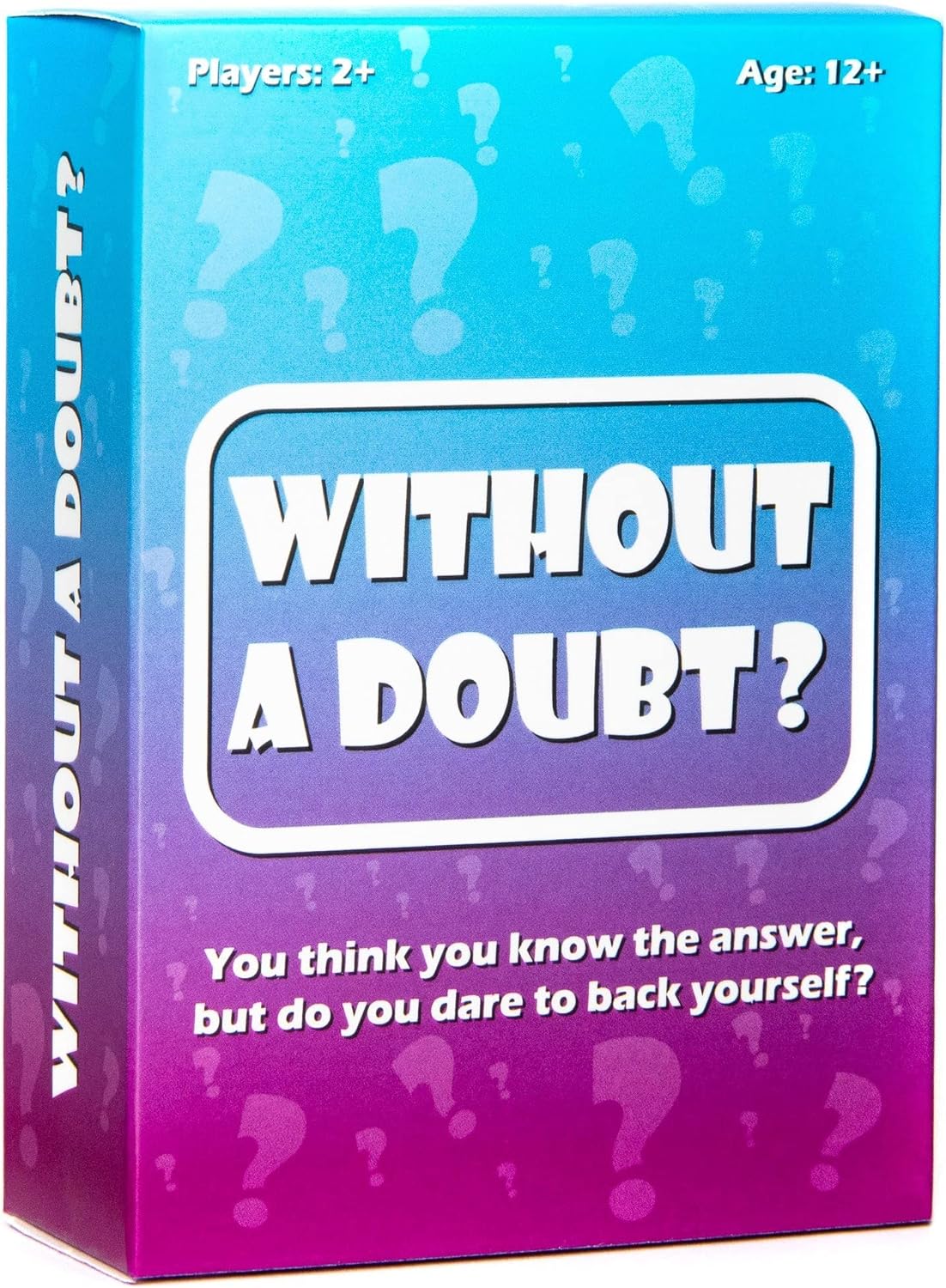 Shot in the Dark Without a Doubt? A hilarious quiz game of ridiculous questions, guesswork and family fun | 2+ players | Adults & Kids - Amazing Gadgets Outlet