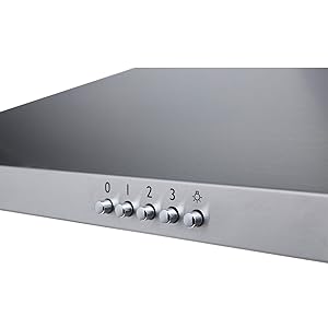 SIA 60cm Black Built - under Oven, Induction Hob And Stainless Steel Cooker Hood - Amazing Gadgets Outlet