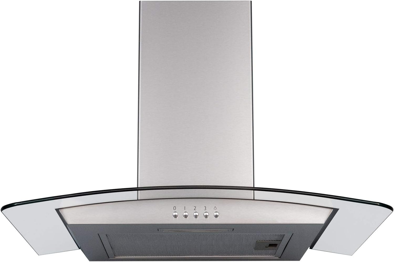 SIA 60cm Single Electric Fan Oven, 4 Burner Gas Hob & Curved Glass Cooker Hood - Amazing Gadgets Outlet