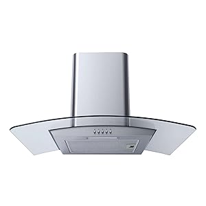 SIA 60cm Single Electric Fan Oven, 4 Burner Gas Hob & Curved Glass Cooker Hood - Amazing Gadgets Outlet