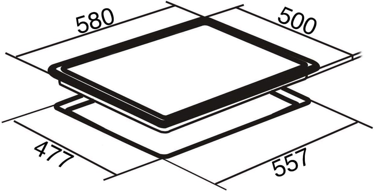 SIA 60cm Stainless Steel Single Electric Digital Fan Oven & 4 Burner Gas Hob - Amazing Gadgets Outlet