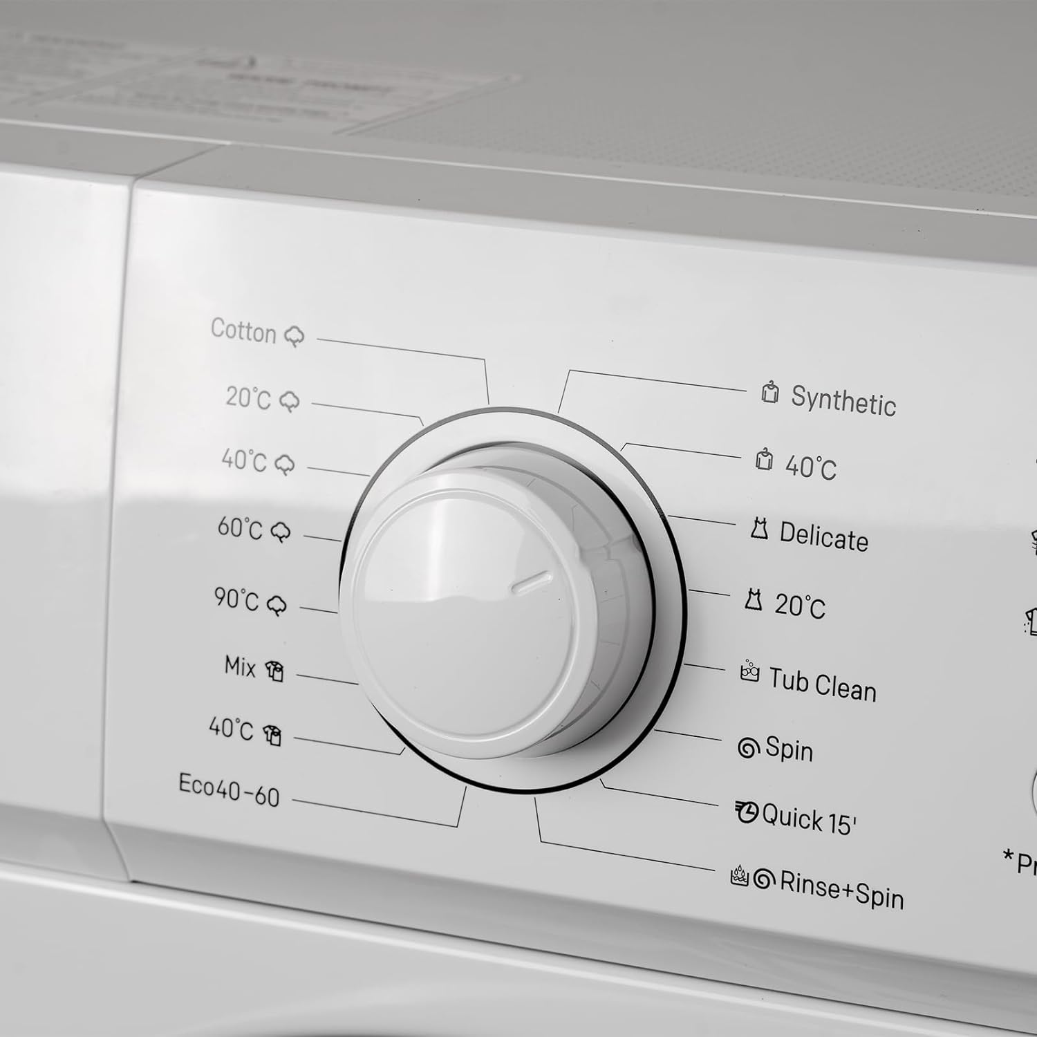 SIA 6kg 1000RPM Washing Machine with 9 Preset Programs Energy Rating E in White - SWM6100W - Amazing Gadgets Outlet