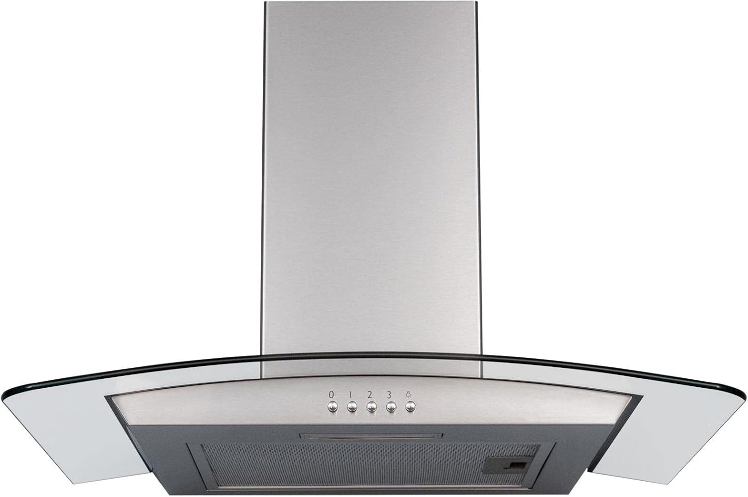 SIA DO111SS 60cm Stainless Steel Built Under Double Fan Oven, SIA R6 70cm 5 Burner Gas Hob and Cast Iron Pan Stands & CGH60SS Curved Glass Cooker Hood - Amazing Gadgets Outlet