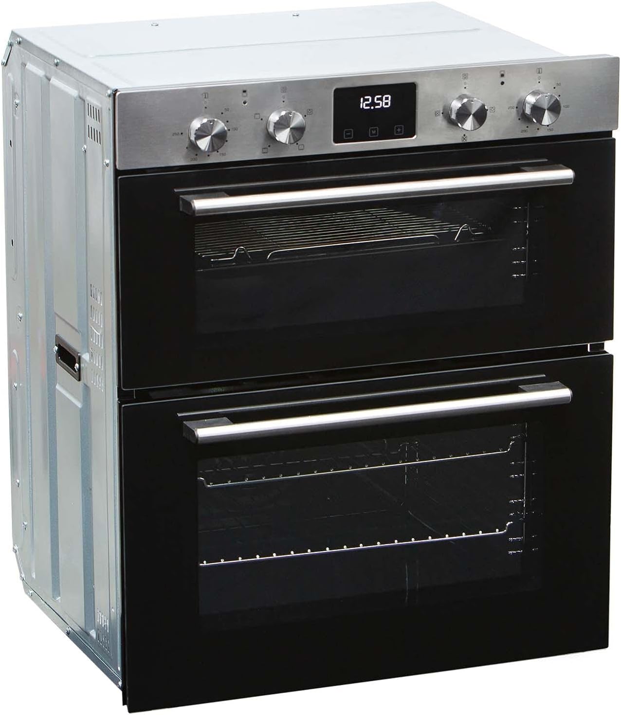 SIA DO111SS 60cm Stainless Steel Built Under Electric Double True Fan Programmable Oven With Digital Display - Amazing Gadgets Outlet