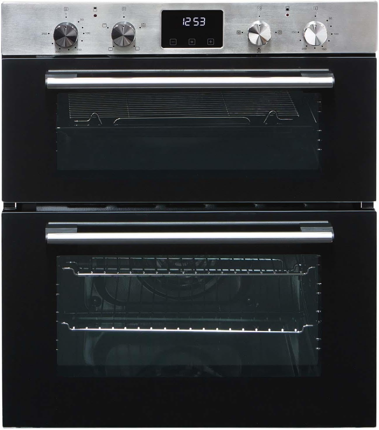 SIA DO111SS 60cm Stainless Steel Built Under Electric Double True Fan Programmable Oven With Digital Display - Amazing Gadgets Outlet