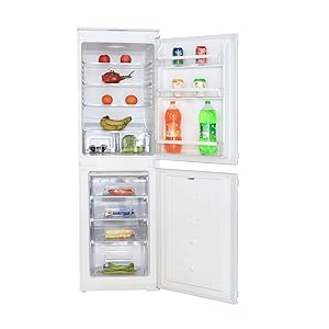 SIA RFF102 50/50 Integrated White Built In Frost Free Fridge Freezer - Amazing Gadgets Outlet
