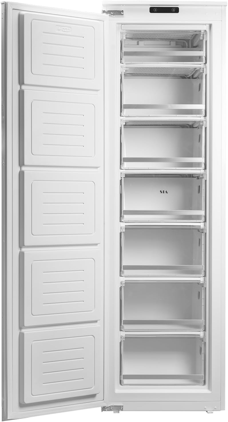 SIA RFI108 210L White Integrated Built In Tall Larder Freezer With Fast Freeze & Metal Back - Amazing Gadgets Outlet