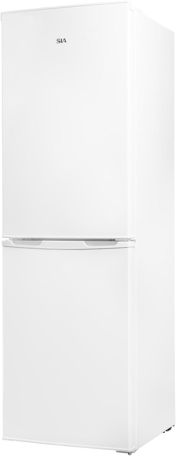 SIA SFF1490W 60/40 Split Freestanding 153L Combi Fridge Freezer with 4* Freezer Compartment in White, Includes 2 Years Parts & Labour Warranty - Amazing Gadgets Outlet