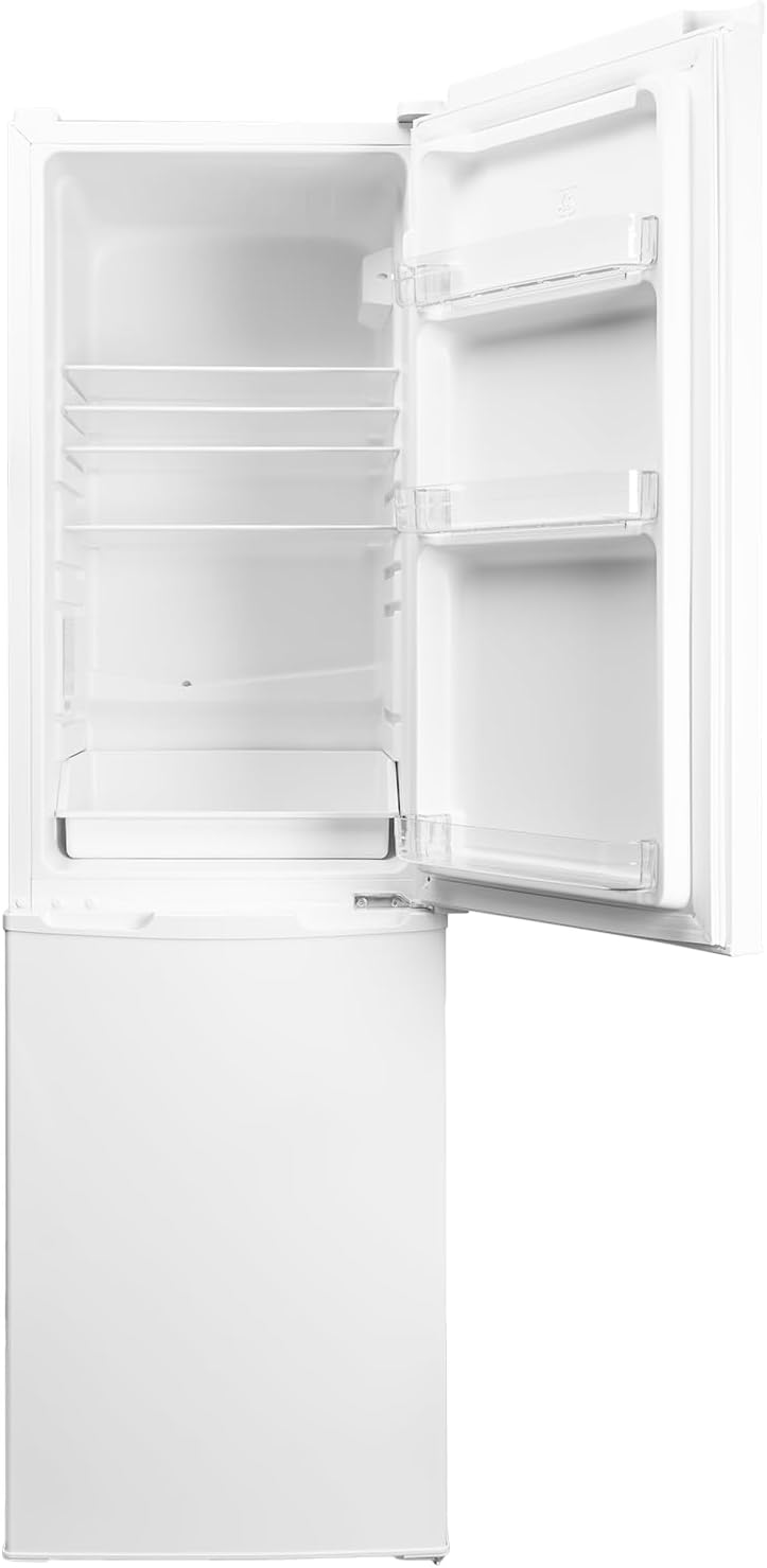 SIA SFF1570W Freestanding stylish white combi fridge freezer 182L capacity, 3 shelves, 3 freezer compartments, reversible door, adjustable legs, W474 x D528 x H1570, 2 Year Manufacturers Guarantee   Import  Single ASIN  Import  Multiple ASIN ×Pro - Amazing Gadgets Outlet