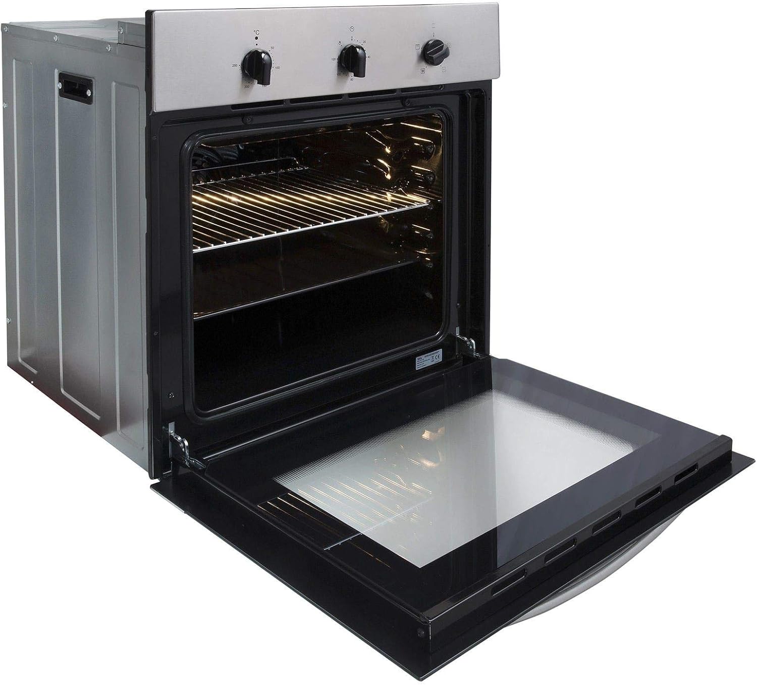 SIA SO111SS 60cm Stainless Steel Built In Single Electric True Fan Oven - Amazing Gadgets Outlet