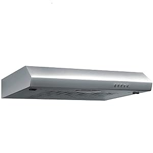 SIA STH60SS 60cm Stainless Steel Slimline Visor Cooker Hood Kitchen Extractor - Amazing Gadgets Outlet