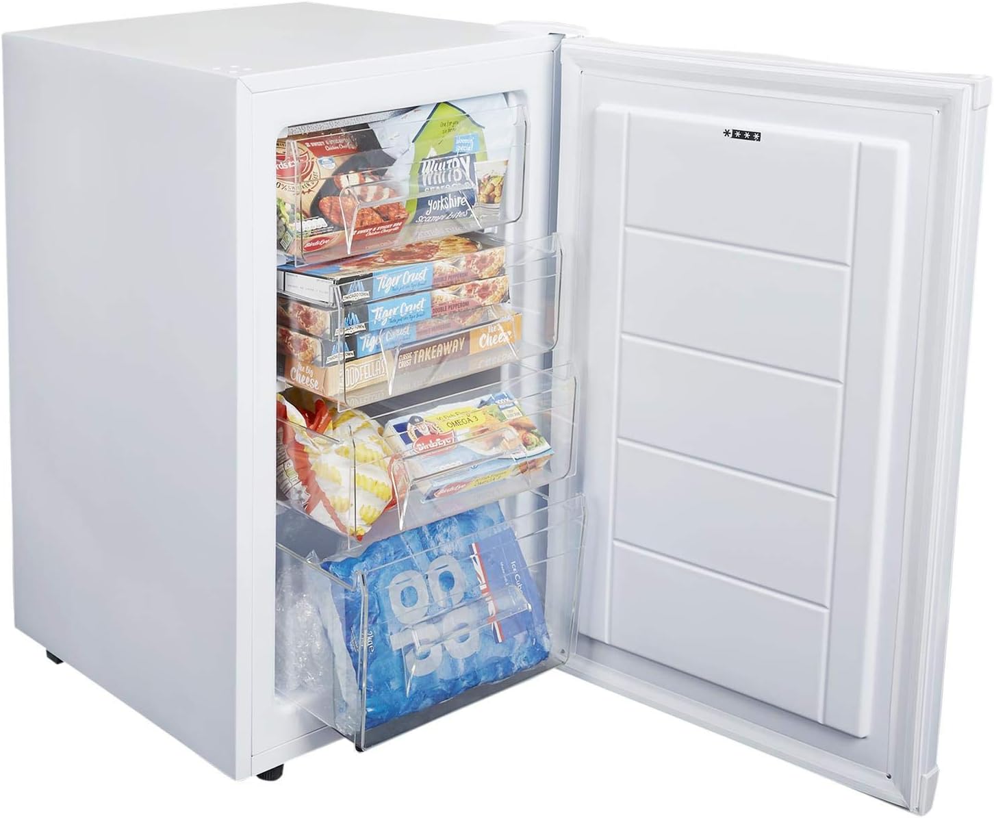 SIA UCF50WH 50cm White Freestanding Under Counter Freezer 80L - Amazing Gadgets Outlet