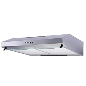 SIA VSR60SS 60cm Stainless Steel Visor Cooker Hood Kitchen Extractor Fan - Amazing Gadgets Outlet