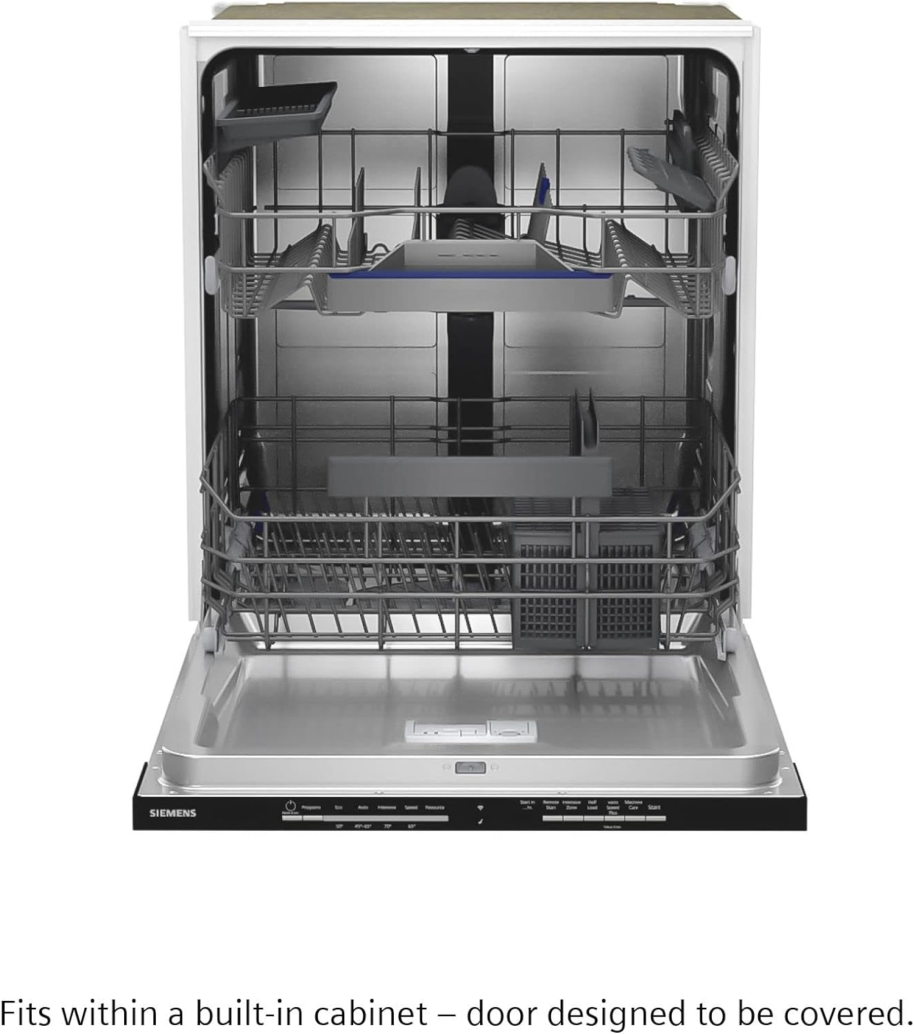 Siemens iQ100 SN61HX02AG Integrated Dishwasher with 13 place settings, Home Connect, voiceControl, Remote Monitoring & Control, intensiveZone, varioSpeed Plus, infoLight, 60cm - Amazing Gadgets Outlet