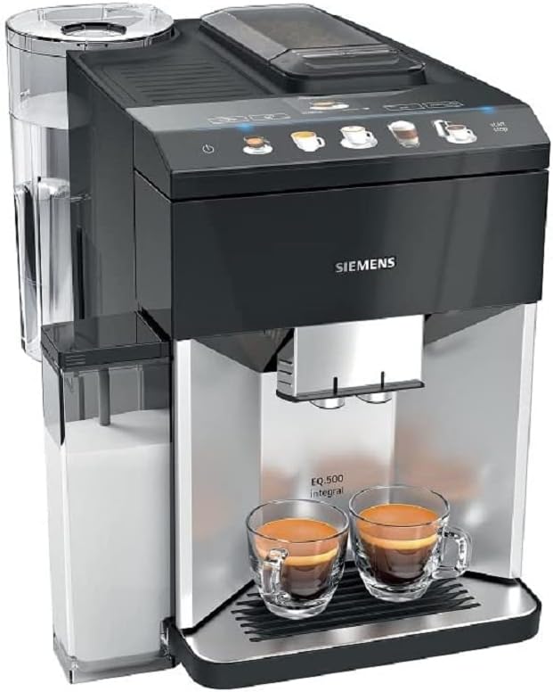 Siemens TE653M11GB EQ6 plus S300, Bean to Cup Fully Automatic Espresso Coffee Machine with milk system, 10 coffee varieties, 2 user profiles AMAZON EXCLUSIVE - Titanium - Amazing Gadgets Outlet