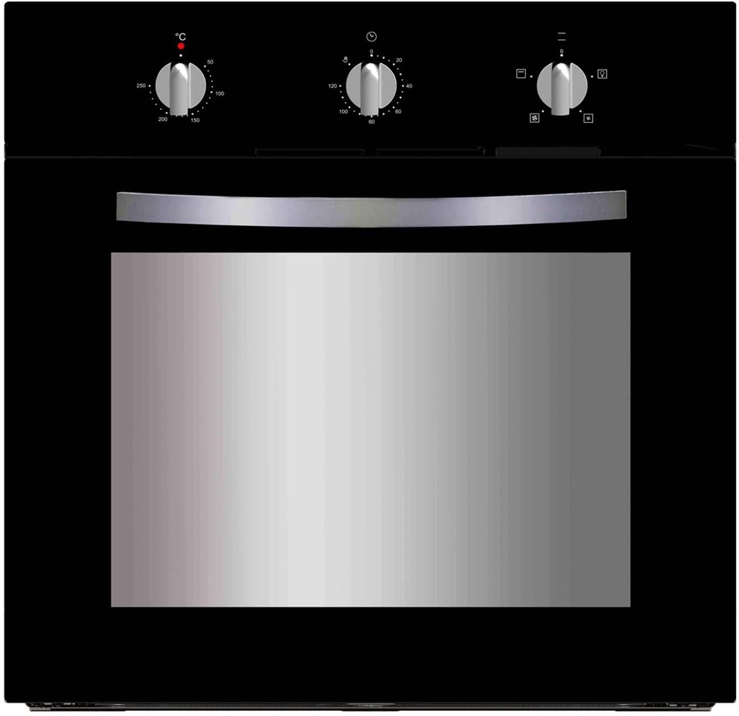 Single Electric Fan Oven In Black, Multi - function With Timer - SIA FSO59BL - Amazing Gadgets Outlet