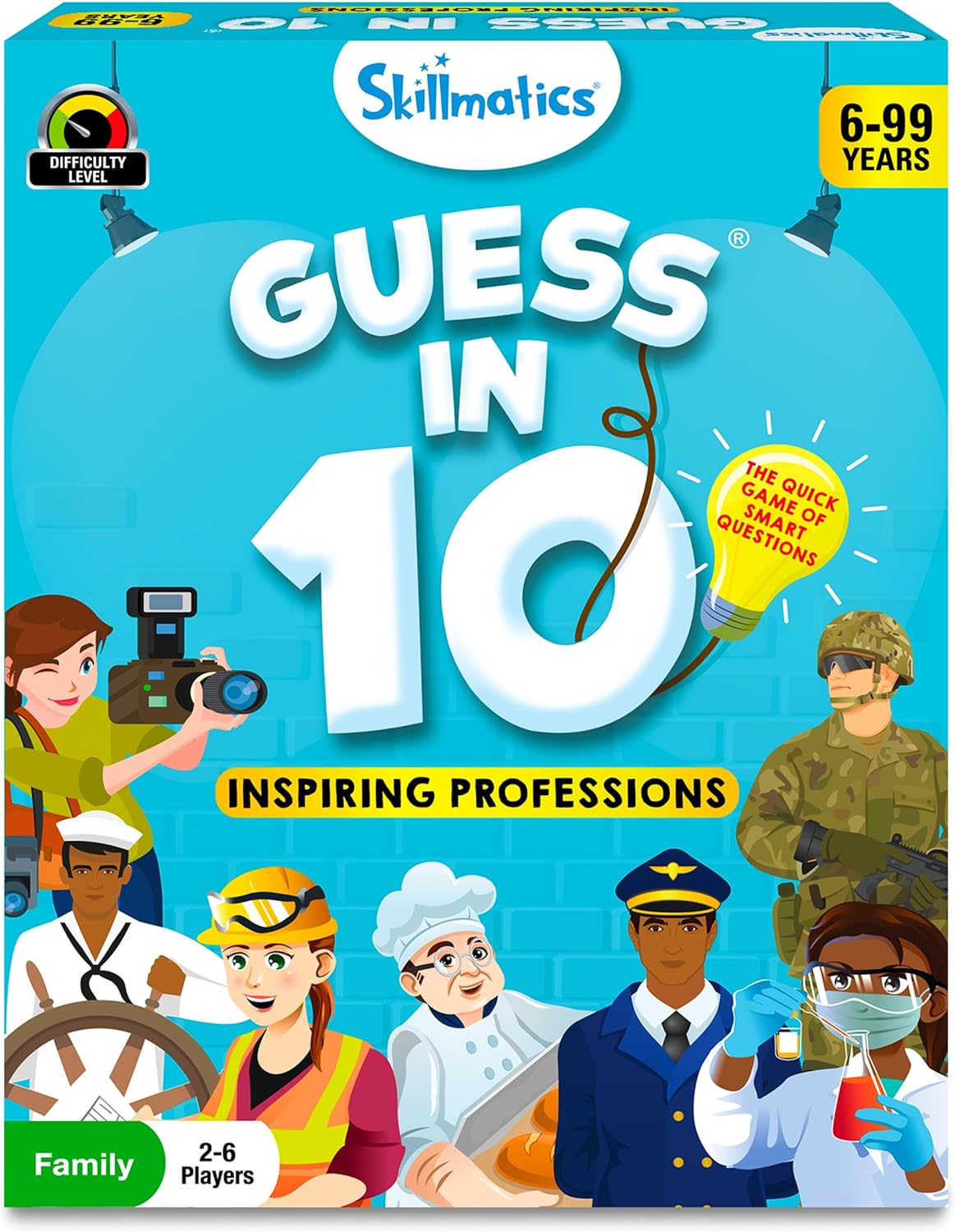 Skillmatics Card Game - Guess in 10 Animal Planet, Perfect for Boys, Girls, Kids, and Families Who Love Toys, Board Games, Gifts for Ages 6, 7, 8, 9 - Amazing Gadgets Outlet