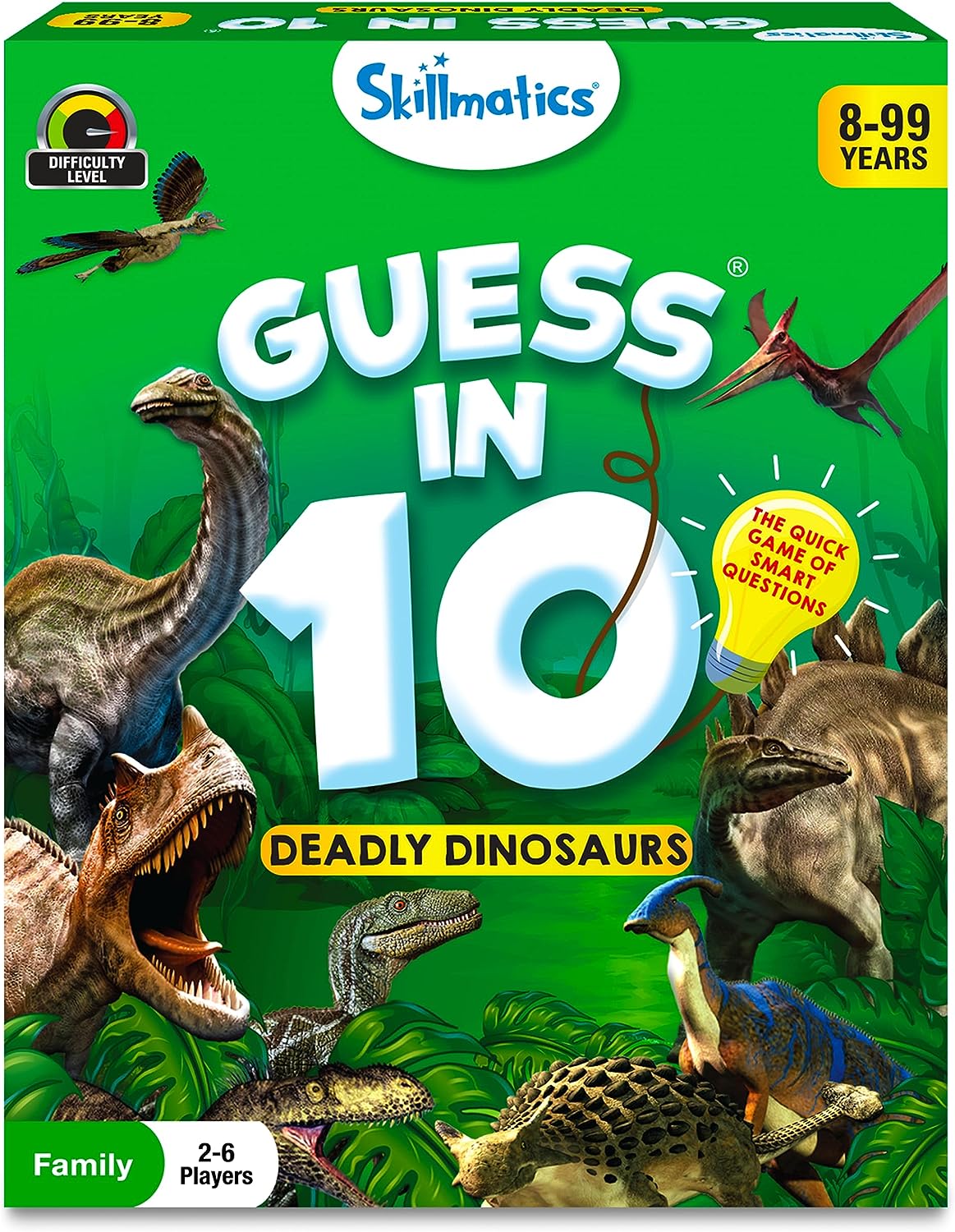 Skillmatics Card Game - Guess in 10 Animal Planet, Perfect for Boys, Girls, Kids, and Families Who Love Toys, Board Games, Gifts for Ages 6, 7, 8, 9 - Amazing Gadgets Outlet