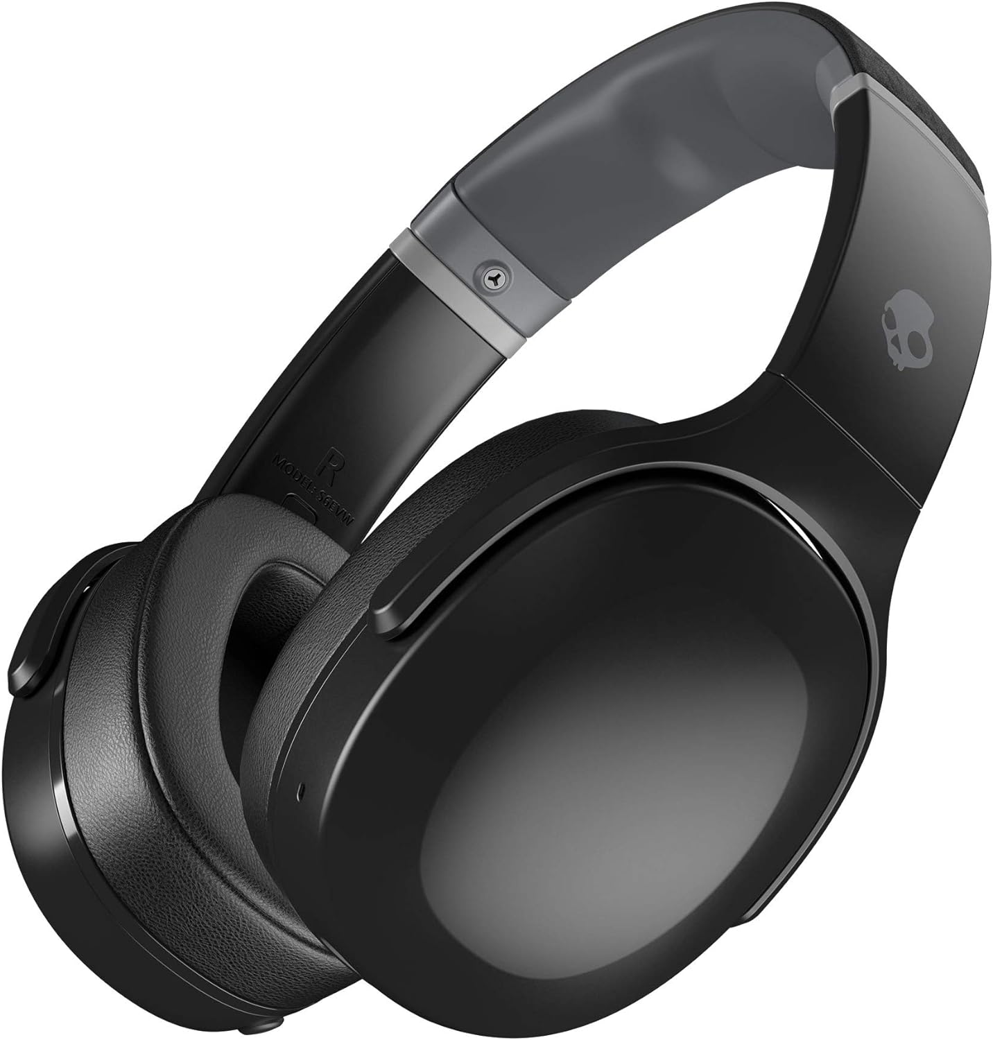 Skullcandy Crusher Evo Over - Ear Wireless Headphones with Sensory Bass, 40 Hr Battery, Microphone, Works with iPhone Android and Bluetooth Devices - Grey - Amazing Gadgets Outlet