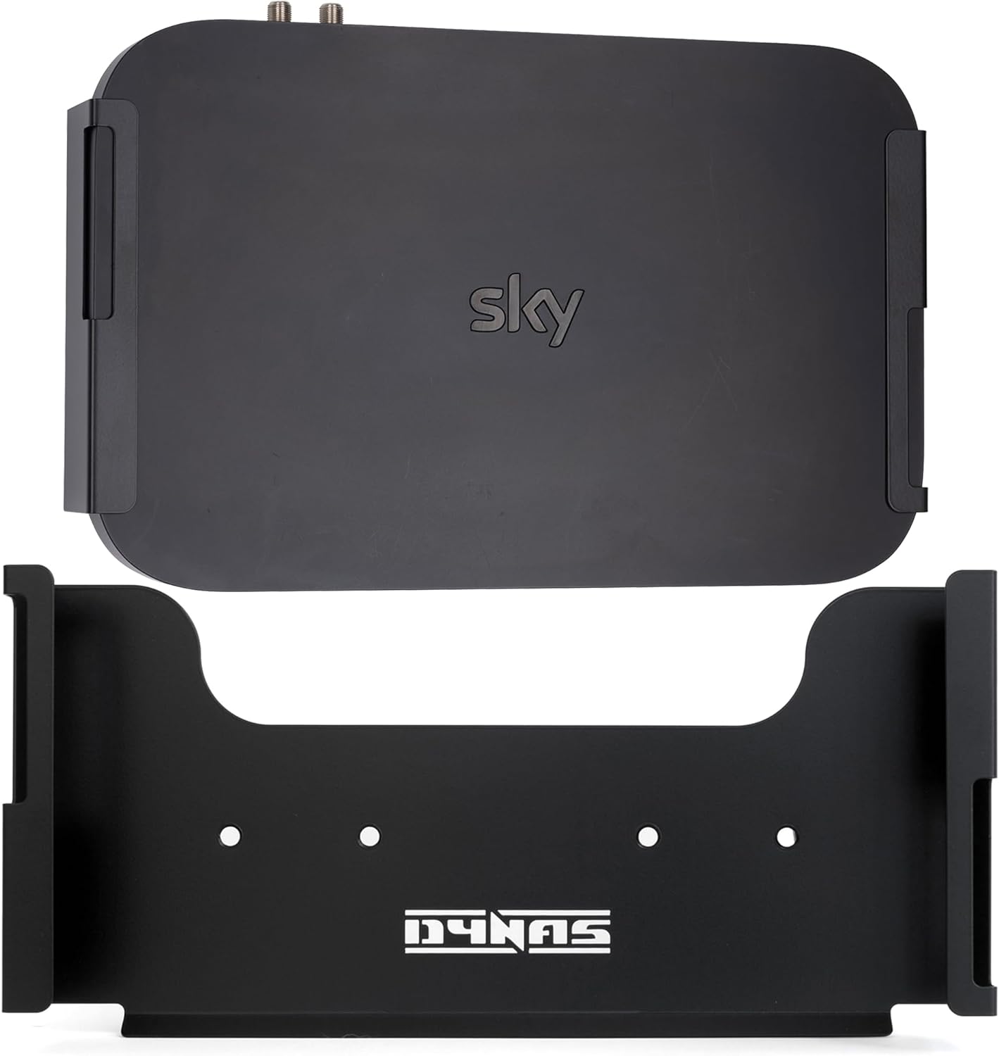 Sky Q Box Wall Mount for 32B1 Model by Dynas: Premium Steel Sky Q Wall Mount Bracket, Ideal Sky Box Wall Mount Behind TV, Enhances Space and Airflow, Fits 32B1 2TB Model ONLY, Made in the UK - Amazing Gadgets Outlet