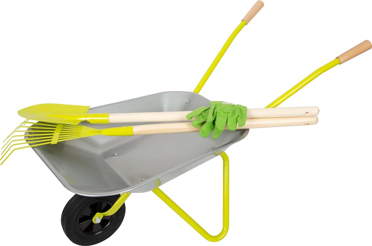 Small Foot 12014 Large Garden Set Made of Wood and Metal, with Wheelbarrow, Spade, Rake and Much More Toys, Multicoloured   Import  Single ASIN  Import  Multiple ASIN ×Product customization General Description Gallery Reviews Variati - Amazing Gadgets Outlet