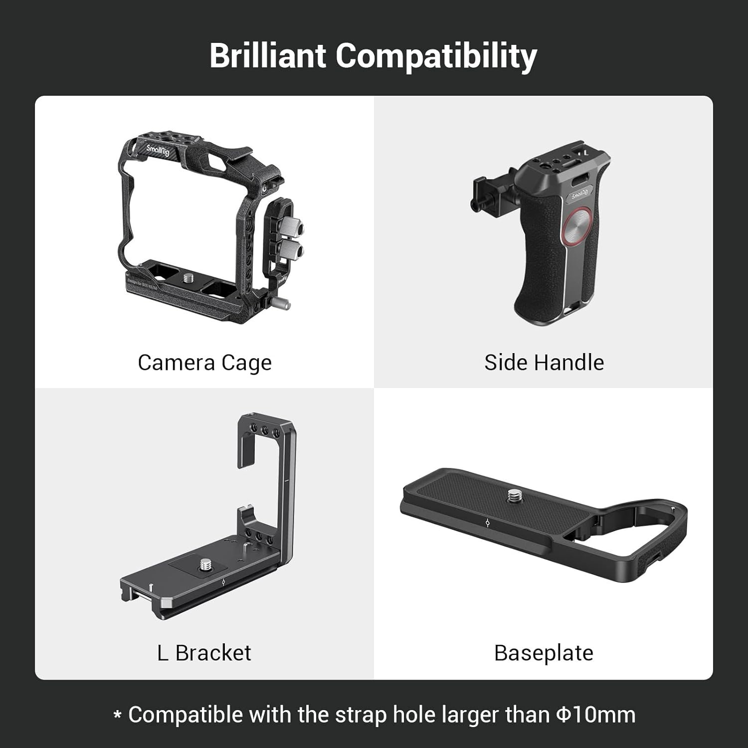 SMALLRIG Camera Cage Wrist Strap Hand Strap - Amazing Gadgets Outlet