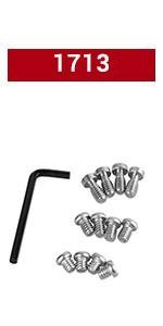 SMALLRIG Camera Screws, Screw Set (1/4, 3/8, M2, M2.5, M3, M4,) for Camera Accessories - AAK2326 - Amazing Gadgets Outlet