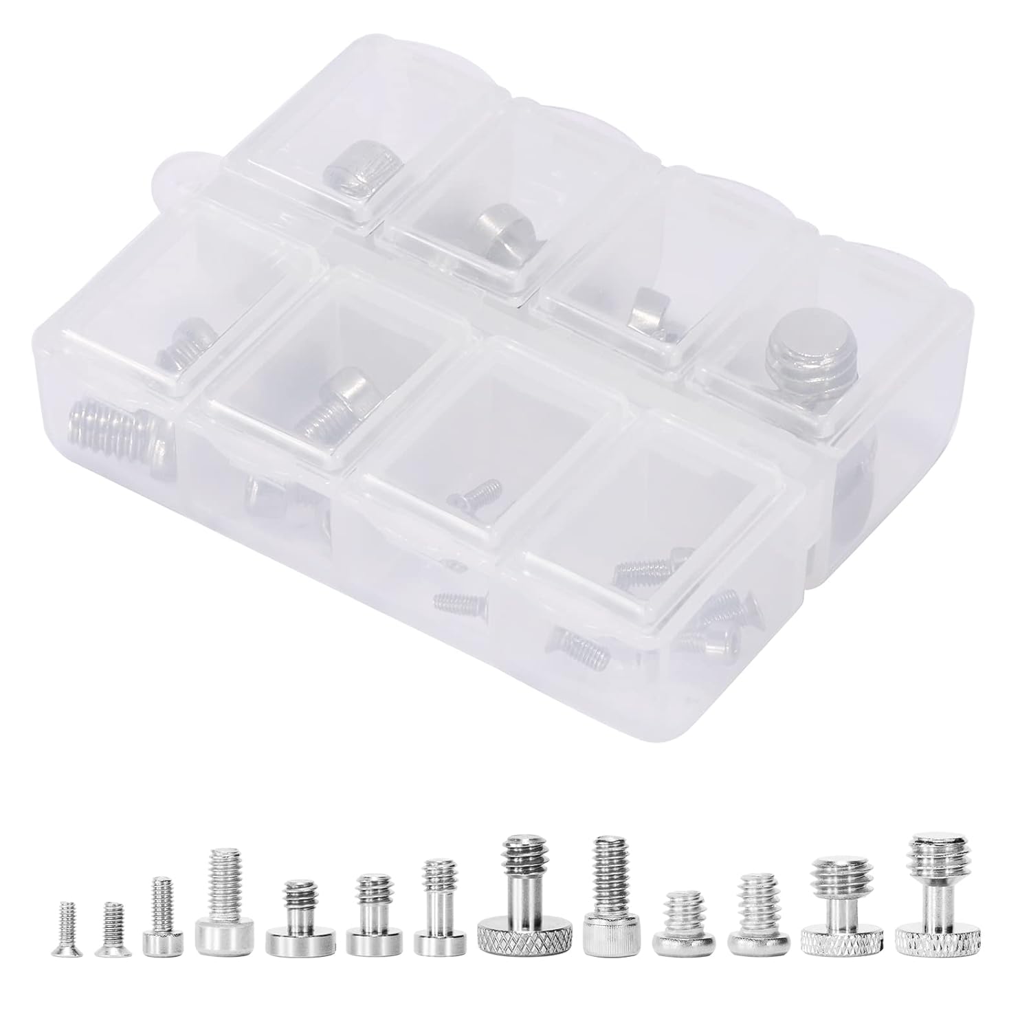 SMALLRIG Camera Screws, Screw Set (1/4, 3/8, M2, M2.5, M3, M4,) for Camera Accessories - AAK2326 - Amazing Gadgets Outlet