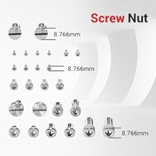 SMALLRIG Camera Screws, Screw Set (1/4, 3/8, M2, M2.5, M3, M4,) for Camera Accessories - AAK2326 - Amazing Gadgets Outlet