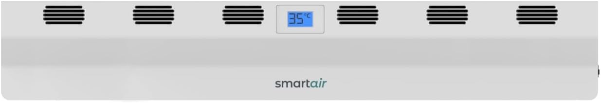 Smart Air BOOST - Portable Radiator Fan - Cordless, Rechargeable & Automatic – Intelligent Heat Sensor - Improve Heat Distribution & Circulation - Compact Heat Booster - Reduce Energy Wastage - Amazing Gadgets Outlet