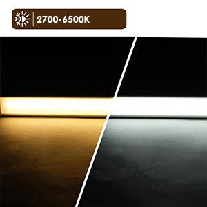 Smart LED Under Cabinet Lights Work with Alexa Siri Echo Google, Under Cabinet Lighting Warm to Cool White Strip, App or Voice Control 3 Lights Bar Kit for Kitchen Unit Light, Shelf, Counter Cupboard - Amazing Gadgets Outlet