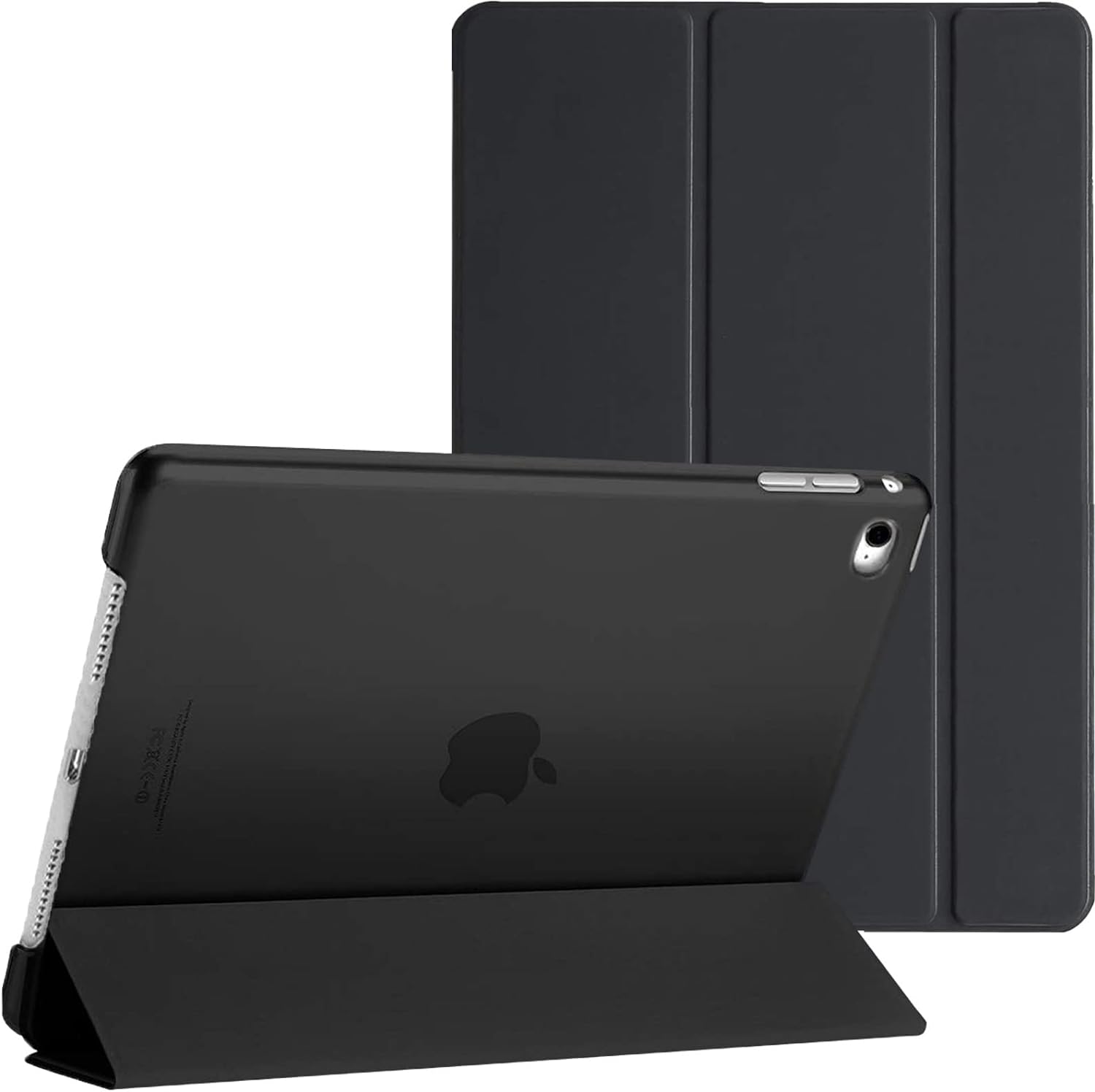 Smart Magnetic Stand Case Only For Apple iPad Mini 4th and 5th Generation Released in Year 2015 and 2019 (Black) - Amazing Gadgets Outlet