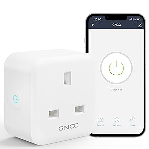 Smart Plug GNCC WiFi Plugs Works with Alexa Google Home Smart Socket Wireless Remote Control Timer Smart WiFi Outlet Without Energy Monitoring, 2.4Ghz Only, 13A 3120W, 4 Pack - Amazing Gadgets Outlet