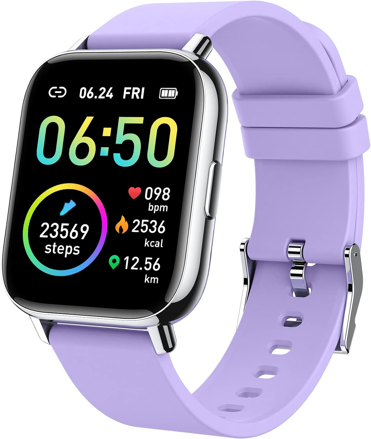 Smart Watch, Fitness Tracker 1.69" Touch Screen Fitness Watch with Heart Rate Sleep Monitor, Step Counter for Men Women Activity Trackers IP68 Waterproof Smartwatch Sports for iOS Android - Amazing Gadgets Outlet