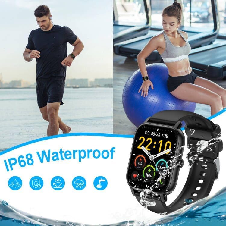 Smart Watch for Men Women Answer/Make Calls, 1.85" Smartwatch, Fitness Watch with Heart Rate Sleep Monitor, Step Counter, 100+ Sports, IP68 Waterproof Fitness Smartwatches Compatible with Android IOS - Amazing Gadgets Outlet